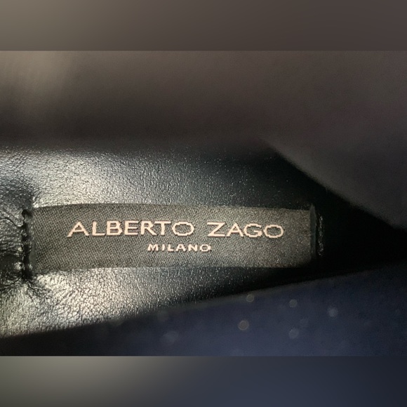 Alberto Zago Leather Button Details Ankle Boots, Size 38.5, Made In Italy NEW - Picture 9 of 9